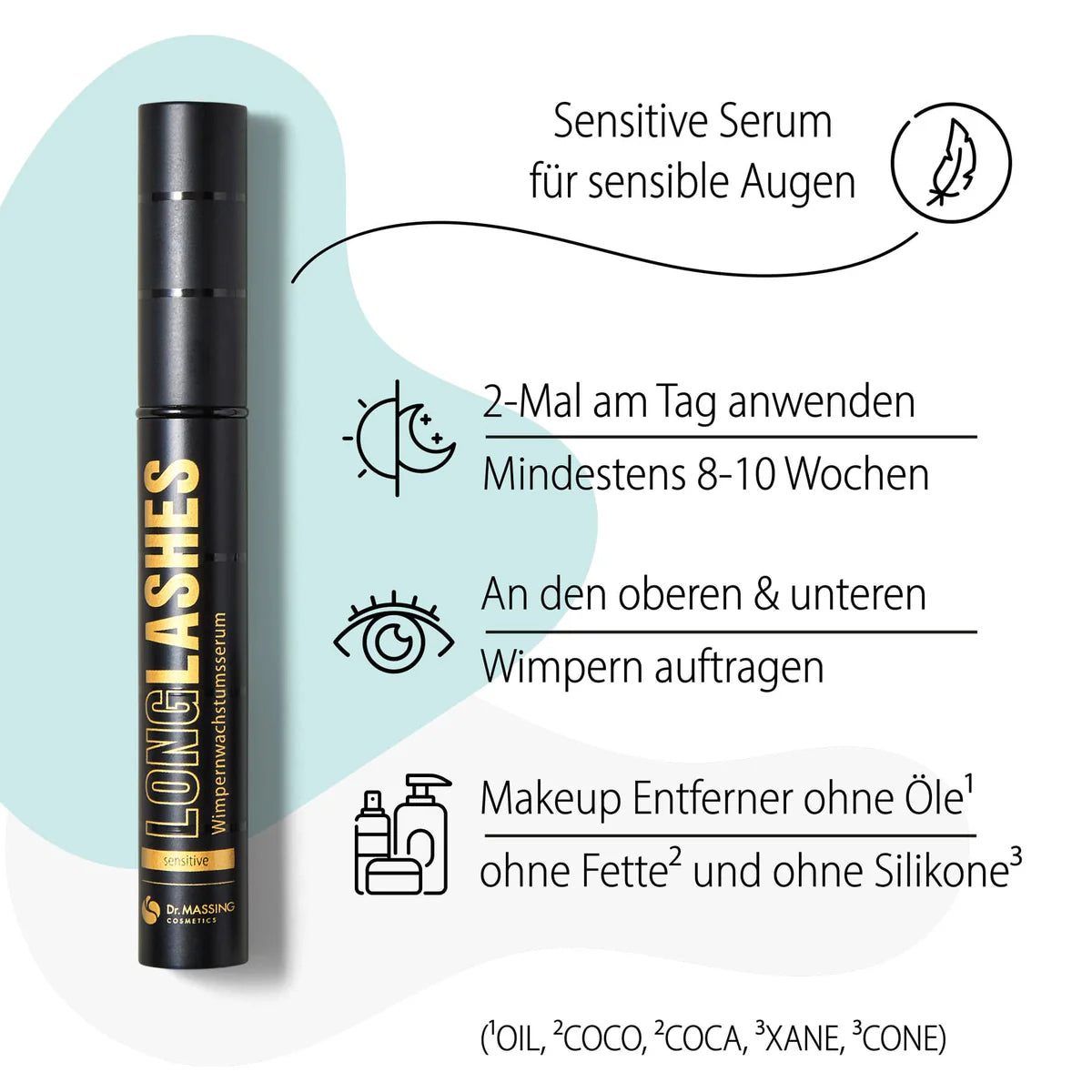 SENSITIVE Long Lashes Wimpernserum