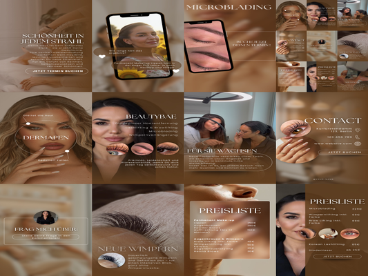 Content Kit 160 Canva Vorlagen